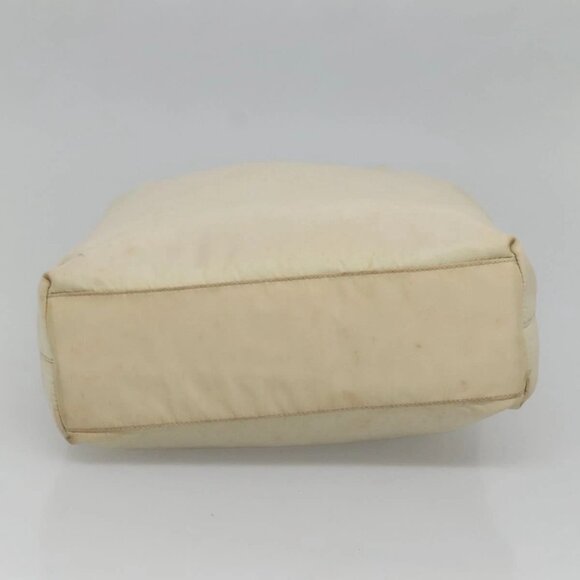 PRADA Hand Bag Nylon Beige Auth - Picture 6 of 16